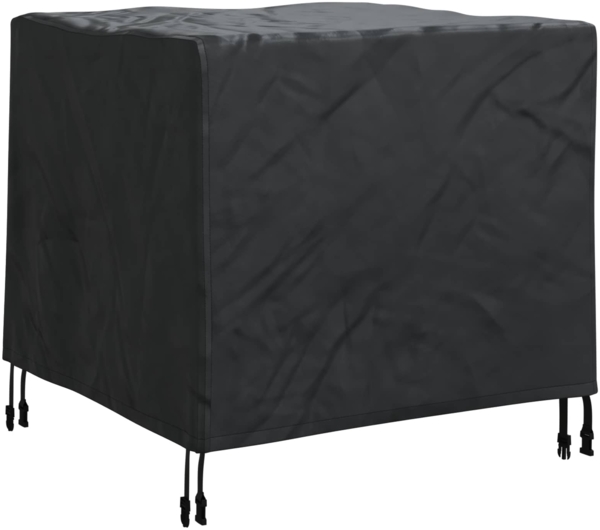 vidaXL Möbelbezug Uni Schwarz 64 x 64 x 65 cm 210D Oxford Stoff 4105879
