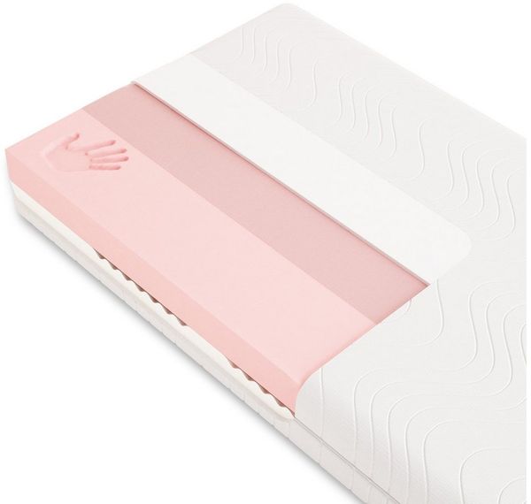 Visco-Matratze Visco Vivid®, Schlummerparadies, 19 cm hoch, 7 Zonen, 2D-Wellenschnitt, Viscoe + HR Kaltschaum, 10 Jahre Garantie