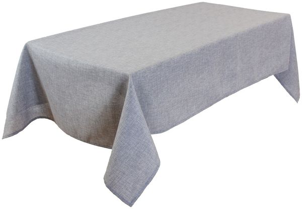 Tafeldecke Melange grau Tischdecke Tischläufer Esstisch Tisch Küchentisch Decke