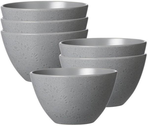 Ritzenhoff & Breker Kitwe Müslischale ø 14 cm grau 6er Set