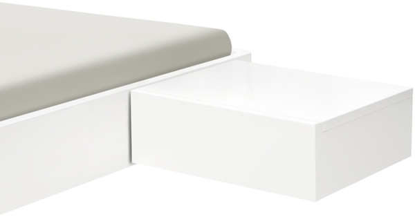 Xpress Hasena Nachttisch Caja Buche weiss deckend lackiert (10)