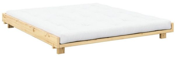 Karup Design Bettgestell Social Bed, ohne Matratze, FSC®-zertifiziertes Massivholz, wahlweise mit oder ohne verstellbares Zubehör, Bett in mehreren Größen