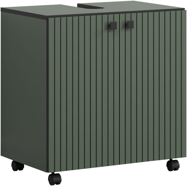 Waschbeckenunterschrank Bliss in grün 60 cm