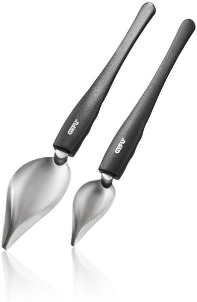 GEFU Servierlöffel Gourmetlöffel KULINARI 2 Stück Edelstahl Gourmet L