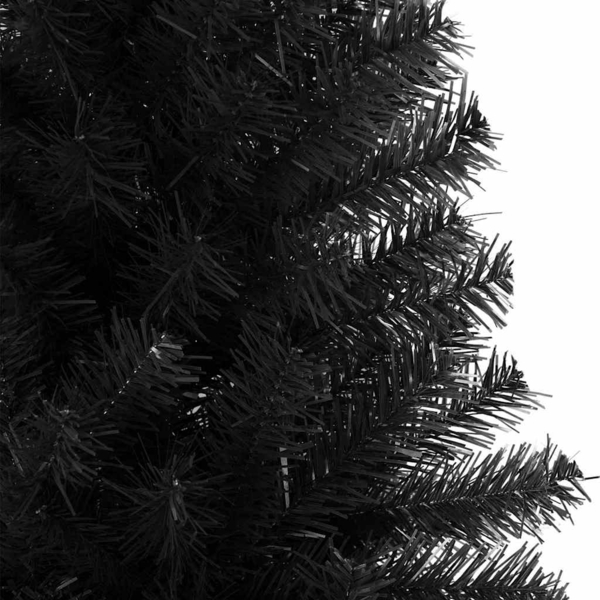 vidaXL Weihnachtsbaum mit 300 LEDs mit Ständer Schwarz 180 cm PVC 3396483 Bild 9