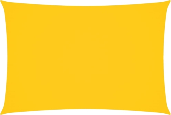 vidaXL Sonnensegel Oxford-Gewebe Rechteckig 3x5 m Gelb 135597