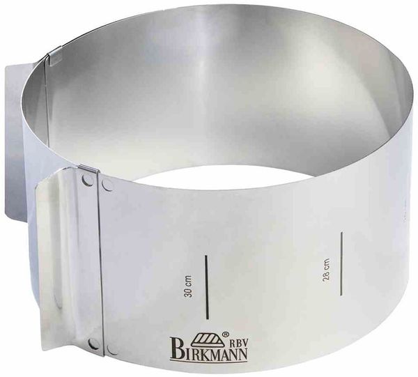 Tortenring 18cm Backen Backform Backzubehör Küchenhelfer Kuchen Torten Gebäck