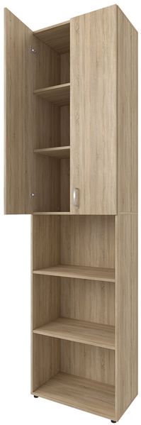 Aktenschrank >Trio< in Sonoma-Eiche - 57x226x34,5cm (BxHxT) Bild 3