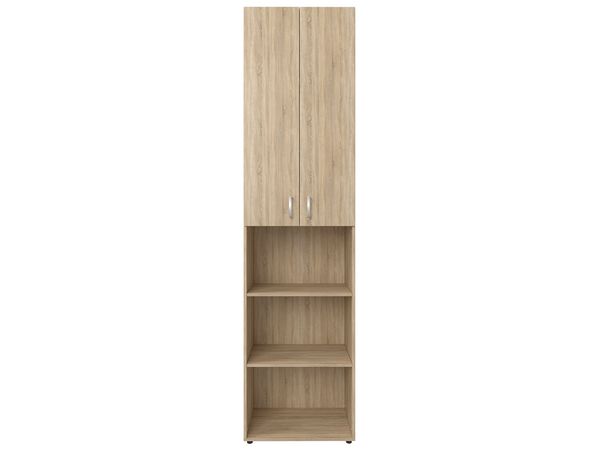 Aktenschrank >Trio< in Sonoma-Eiche - 57x226x34,5cm (BxHxT) Bild 2