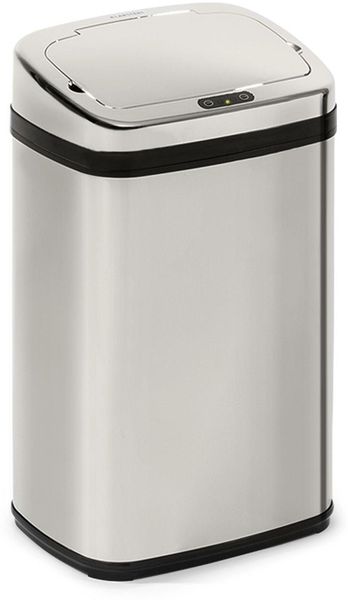 Klarstein Cleansmann Mülleimer Sensor-Mülleimer, 50 Liter Volumen, touchless: automatisches Öffnen und Schließen, Müllbeutelhalterung, Materialien: Deckel aus ABS-Kunststoff, schwarz