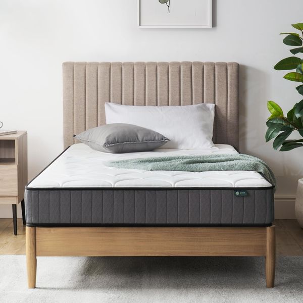 Zinus Bed Mattress Conventional Foam, Weiß, 90x190 cm