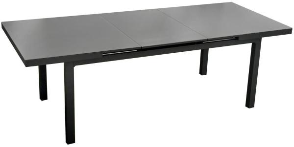 Chicago Gartentisch, ausziehbar, Aluminium, 180-240x100x75cm
