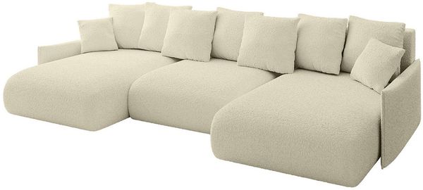 ALTDECOR Wohnlandschaft ONESK-U-v1, Couch mit Schlaffunktion, Wohnzimmer - Ecksofa, Corner Sofa Bett Eckcouch Couch U-Form Schlafcouch Ausziehbar