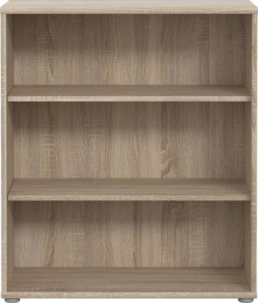 Regal >TEMPRA2< 2 Böden, in Sonoma Eiche Dekor - 73,7x85,5x34,8cm (BxHxT)