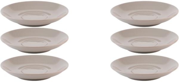 APS Untertasse 6er Set Kaffeeuntertasse -SNUG-, (6 St), hochwertig verarbeitetes Material