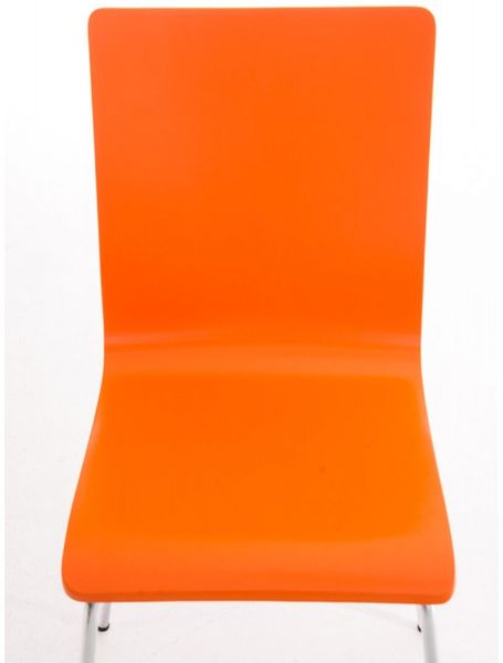 Besucherstuhl Pepe 1 Stuhl Orange Bild 4