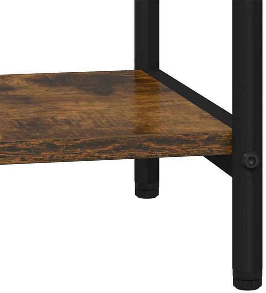 vidaXL Bücherregal Geräucherte Eiche 40 x 30 x 146 cm Holzwerkstoff 879877 Bild 8