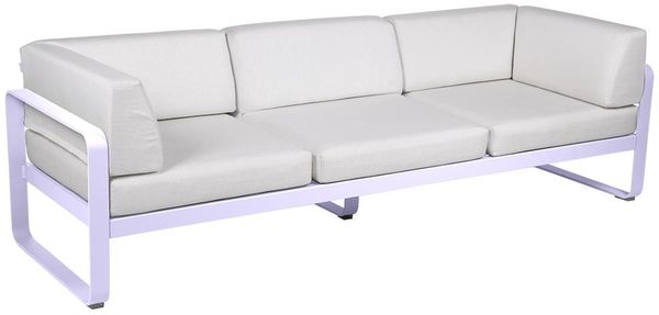 Bellevie 3-Sitzer Club Sofa Outdoor D1 Marshmallow 81 Grauweiß