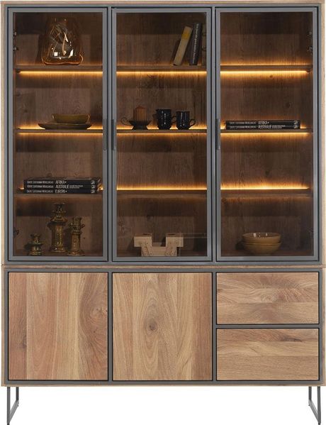 Buffet Trapani, Holzwerkstoff, Holzfarben, 160 x 210 x 42 cm