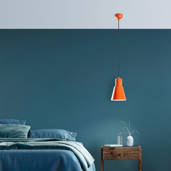 Kronleuchter, 'Konikkem', 114 x 20 x 20, Orange