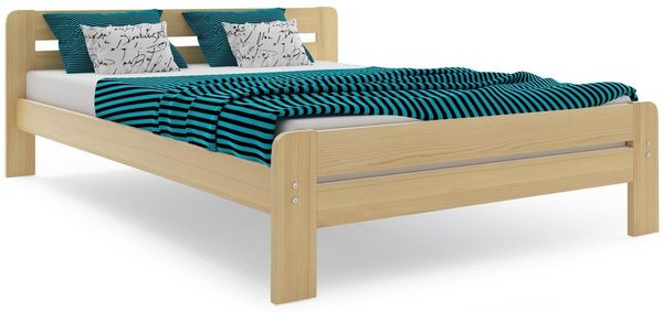 BMS Jugendbett Dallas Kiefer mit Matratze 120x200 cm