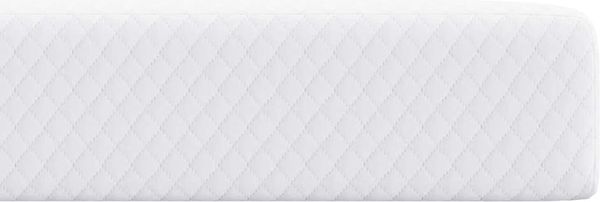 vidaXL Matratzenauflage, Jacquard Stoff weiß, Höhe 10 cm, 200x200 cm Bild 7