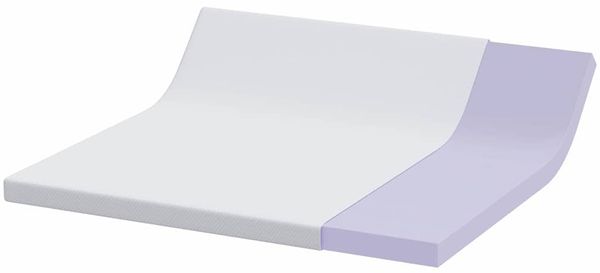 vidaXL Matratzenauflage, Jacquard Stoff weiß, Höhe 10 cm, 200x200 cm Bild 4