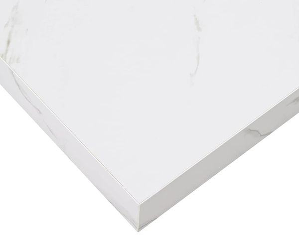 vidaXL Wandregal 2 pcs Weiß Marmor 60 x 23,5 x 4 cm Holzwerkstoff 42019969 Bild 11