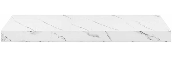 vidaXL Wandregal 2 pcs Weiß Marmor 60 x 23,5 x 4 cm Holzwerkstoff 42019969 Bild 7