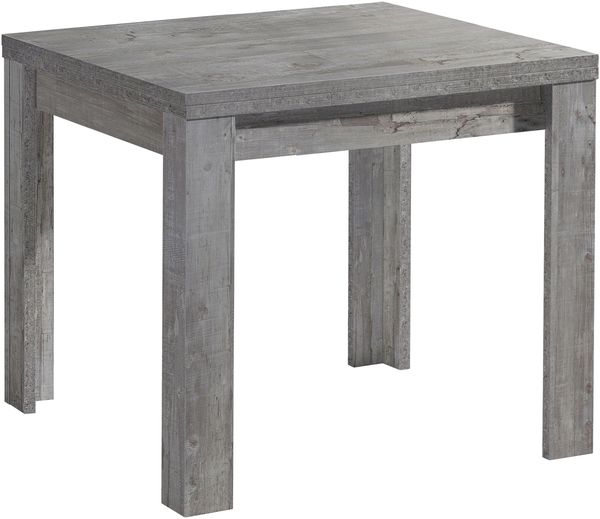 Kulissentisch >Monzi< (ausziehbar) in beton - 80/136x78x80cm (BxHxT)