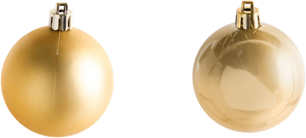 Weihnachtskugel 60er Set FEGEN Gold Bild 4