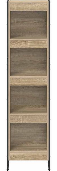 vidaXL Bücherregal Sonoma 40 x 30 x 155 cm Holzwerkstoff 886373 Bild 5