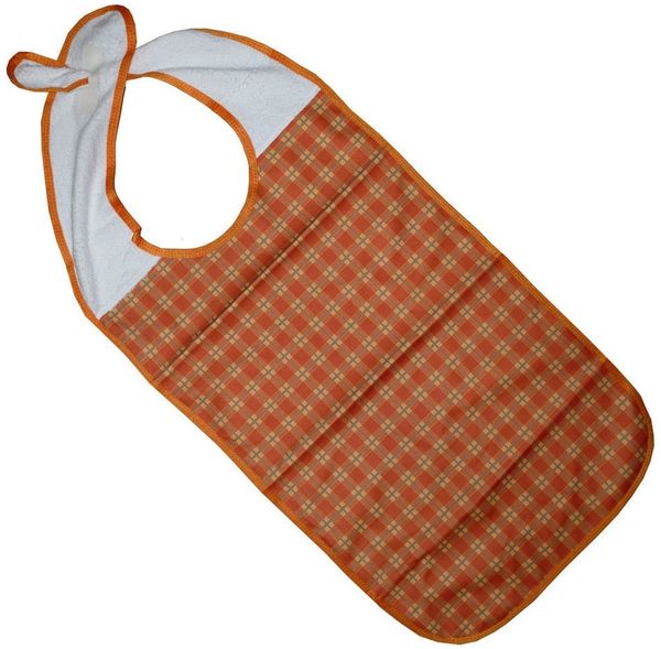 PFLEGE POINT Speiseschürze PFLEGE POINT® Ess-Schürze PU bedruckt mit Steckverschluss