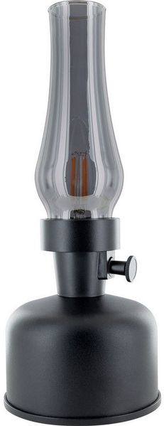 Schwaiger Außen-Tischleuchte TILA1803, stufenlos dimmbar, Retrodesign, dimmbar, IP44