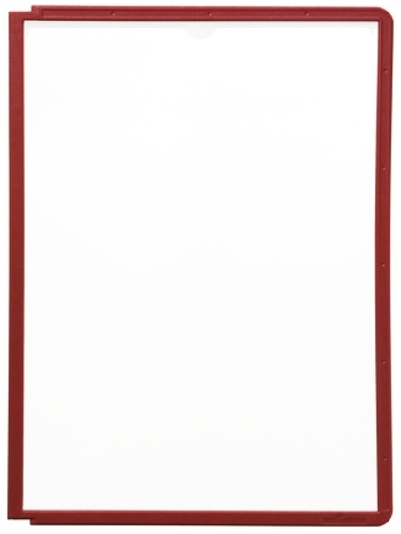 DURABLE Sichttafel SherpaPanel A4 rot