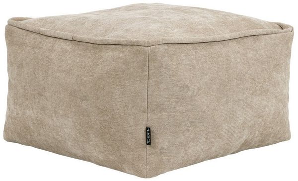 icon Pouf aus Chenille „Amara“ mit Füllung