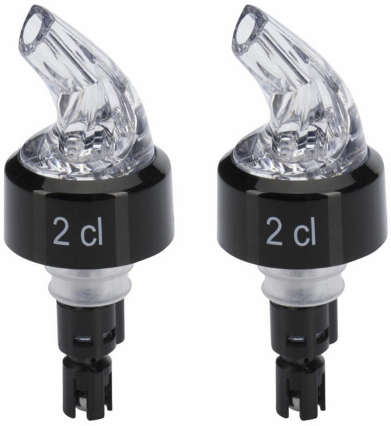 WESTMARK Flaschenausgießer »Auto-Pour« 2 cl glasklar, 2 Stk. Dosierausgießer