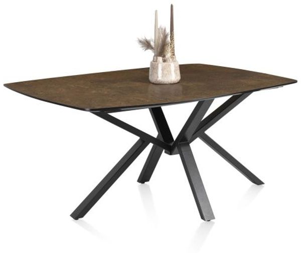 PALACE Esstisch braun HPL 180cm x 110cm x 77cm