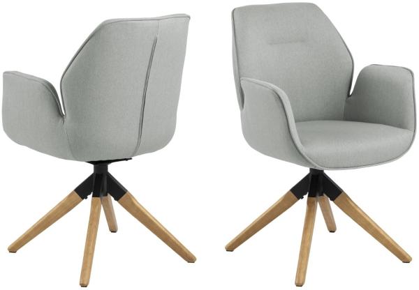 Bornholm - Armlehnstuhl - Hellgrau Bild 4