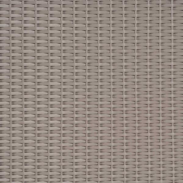 Sonnenpartner Strandkorb Konsul 2-Sitzer Halbliegemodell taupe/modena blau mit Sonderausstattung Bild 3