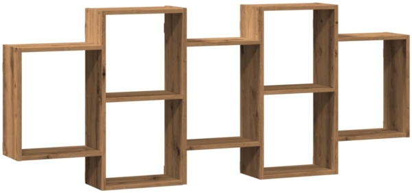 vidaXL Wandregal Artisan-Eiche 159x18x65 cm Holzwerkstoff 853217