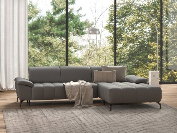 sit&more Ecksofa Cool L-Form, wahlweise mit Kopfteilverstellung und Vorziehsitz, motorisch