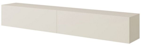 Selsey TV-Schrank BALEO hängendes Designmöbel mit 2 grifflosen Klappen und 2 Fächern 200 cm
