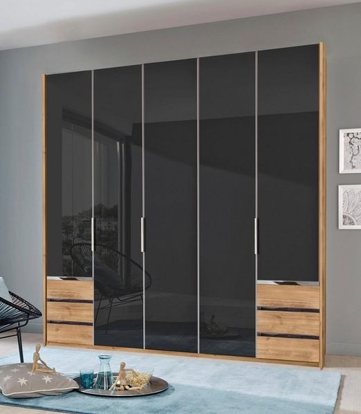 Wimex Kleiderschrank Level by fresh to go mit vollflächigen Glastüren