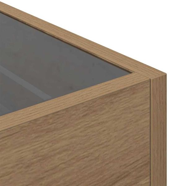 vidaXL Couchtisch Artisan-Eiche 40 x 40 x 30 cm Holzwerkstoff 879657 Bild 12