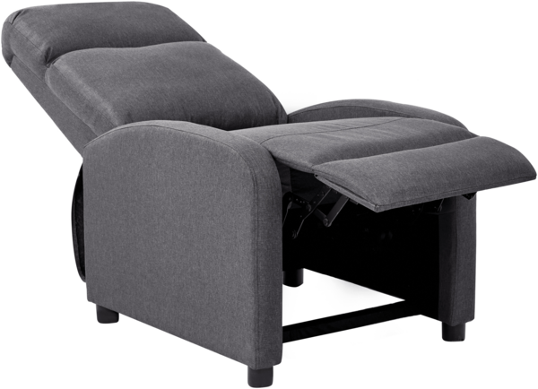 Fernsehsessel EMINENCE Kunstleinen Dunkelgrau Bild 5