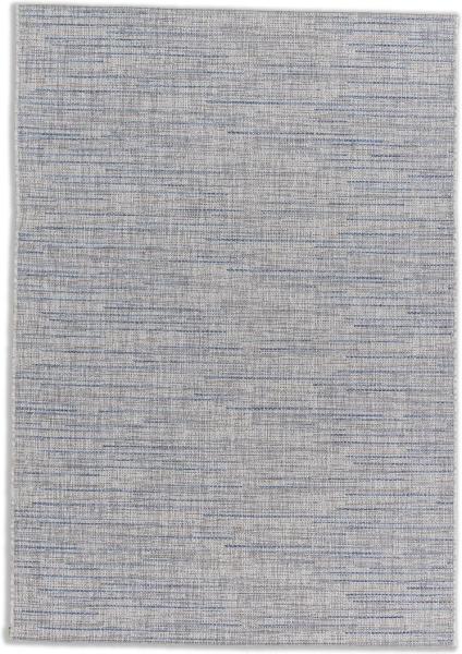 Teppich in Blau aus 100% Polypropylen - 170x120x1cm (LxBxH)