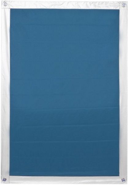 Dachfensterrollo Haftfix Hitzeschutz Verdunkelung, LICHTBLICK ORIGINAL, abdunkelnd, ohne Bohren, verspannt, Haftfix, mit Thermobeschichtung