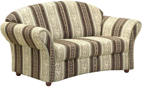 Sofagarnitur 3-2-1 Kama Chenille rot Bild 3