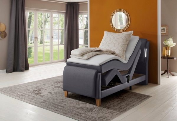 Home affaire Boxspringbett Messina2, Liegekomfort elektrisch Verstellbar Bild 3